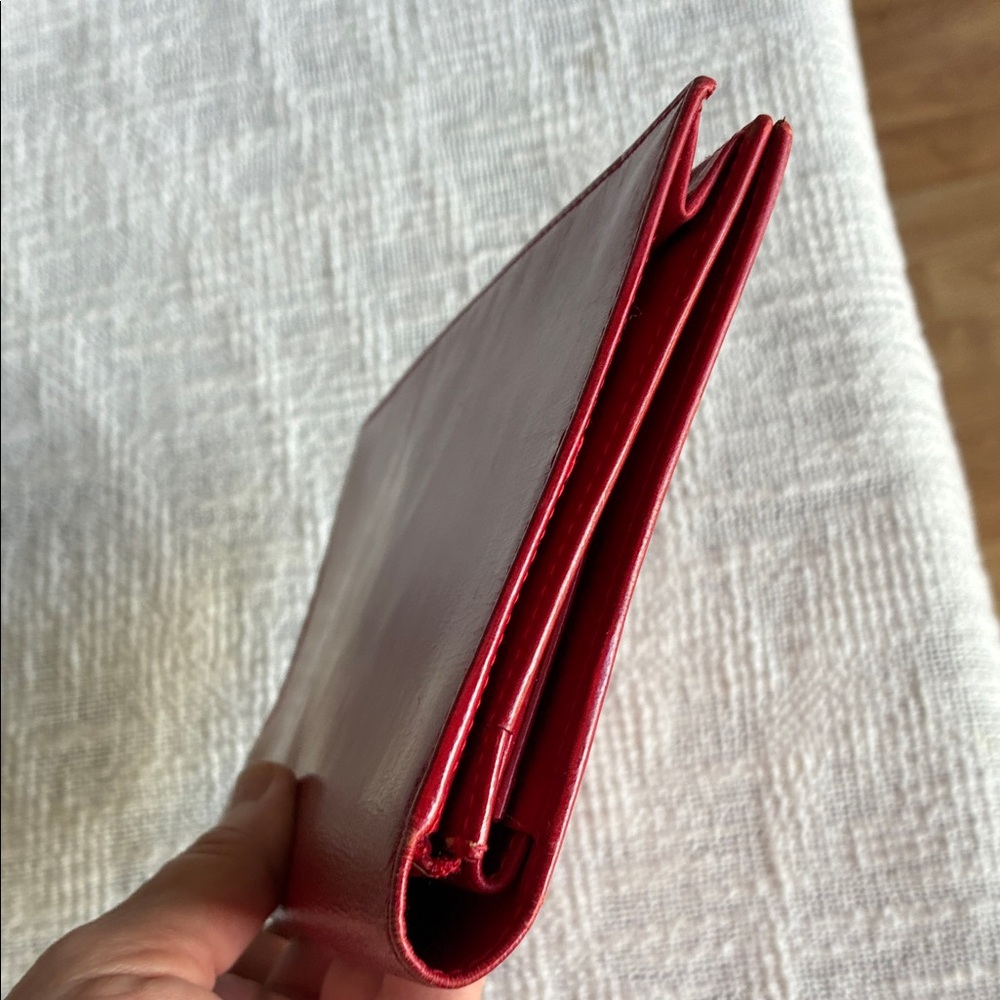 Gucci rare vintage Red wallet/Clutch - Picture 5 of 12
